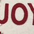 Hand Felted Wool Christmas Pillow - JOY Wreath on Cream - 20" - ARCADIA HOME